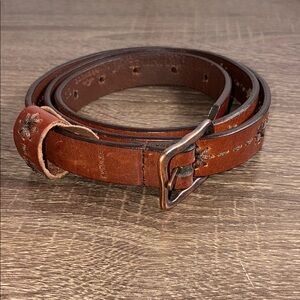 Pre Owned Women’s Brown Leather Belt Large Dockers